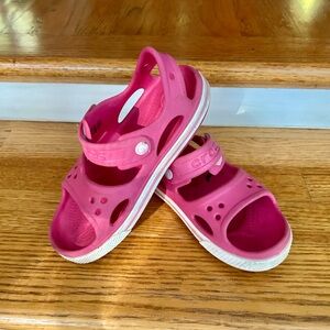Croc sandals